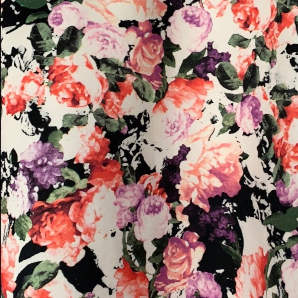 Lily Rose Floral Skater Skirt - Picture 3 of 3